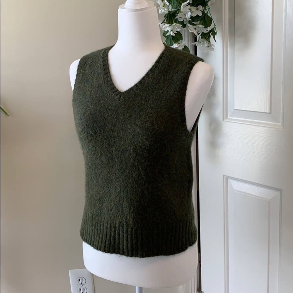 Shetland wool vest